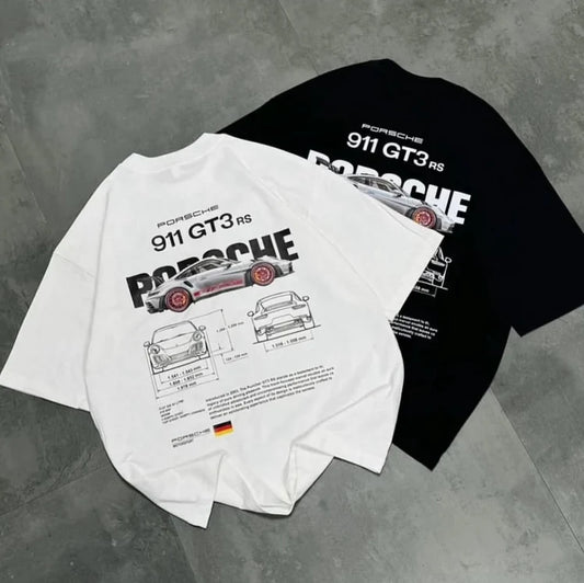 Two t-shirts with Porsche 911 GT3 RS UHFashion.store